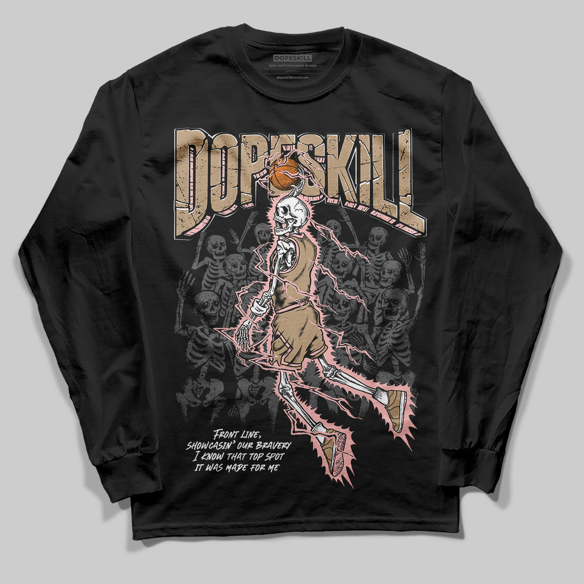 AIR FORCE 1 LINEN superstreetwear Long Sleeve T-Shirt Thunder Dunk Graphic