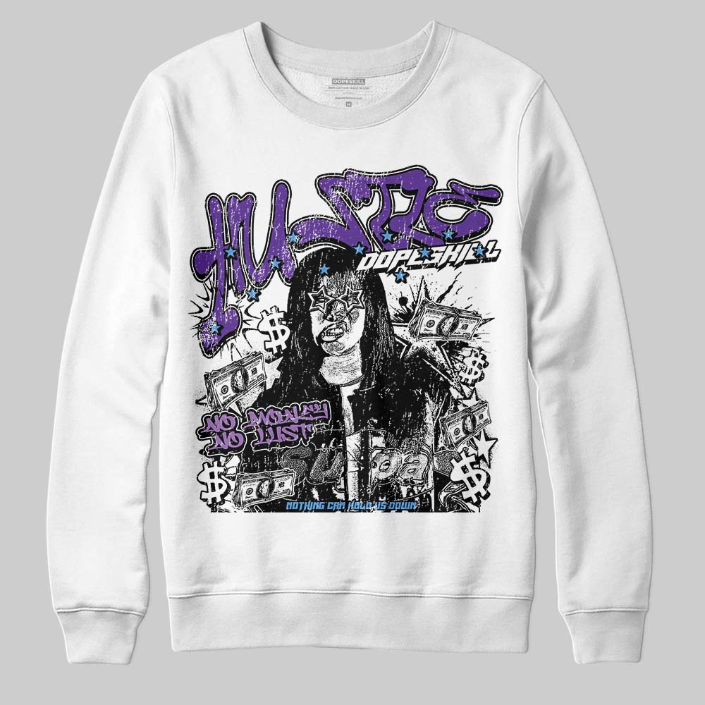 PURPLE Collection superstreetwear Sweatshirt No Money No Lust Graphic