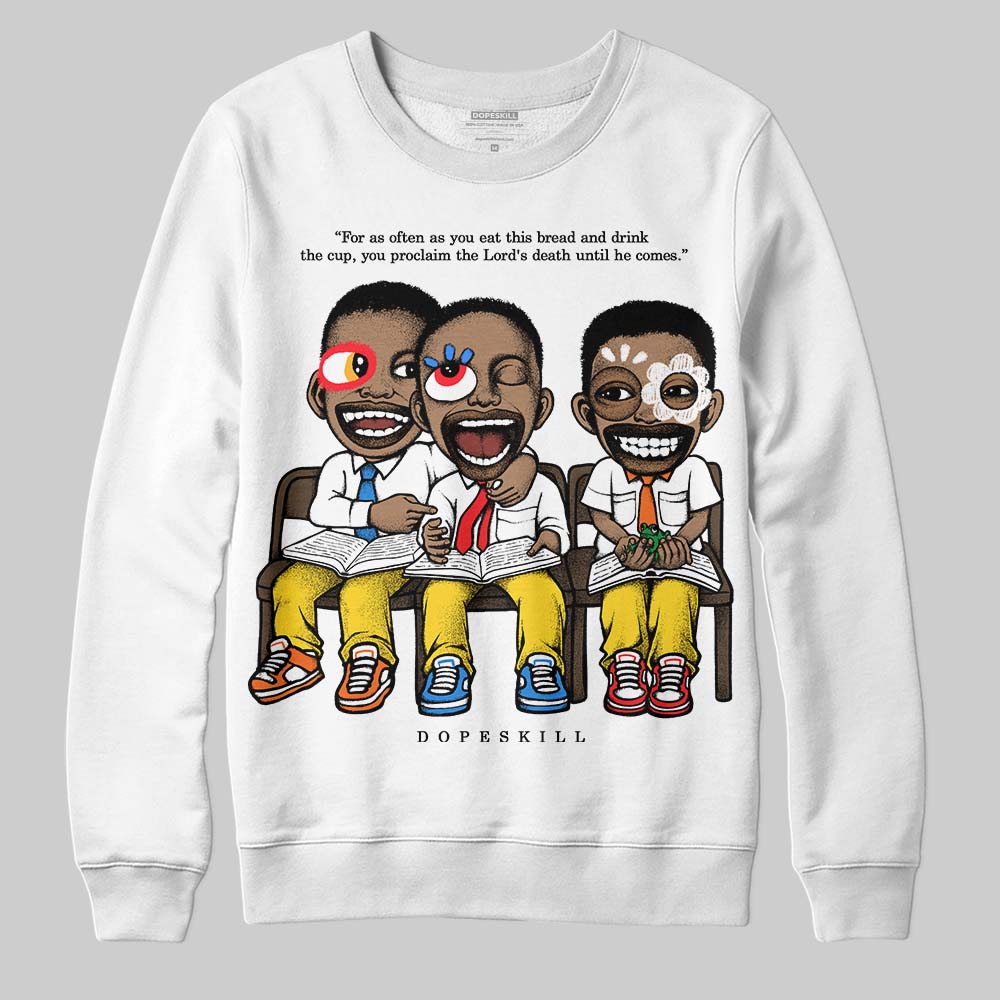 Black Tour Yellow AJ 4 Thunder superstreetwear Sweatshirt First Sunday Graphic