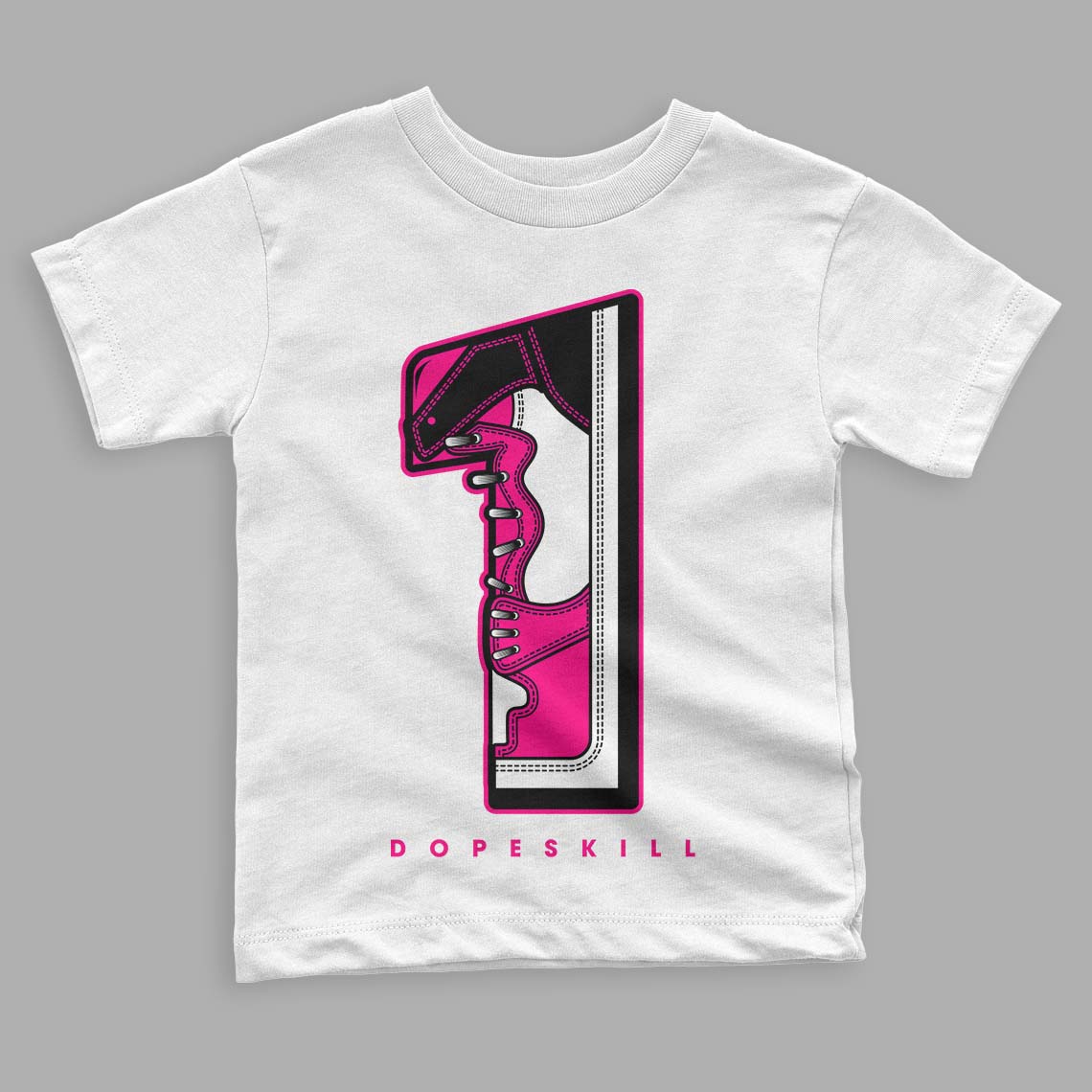 Fierce Pink 1s superstreetwear Toddler Kids T-shirt No.1 Graphic