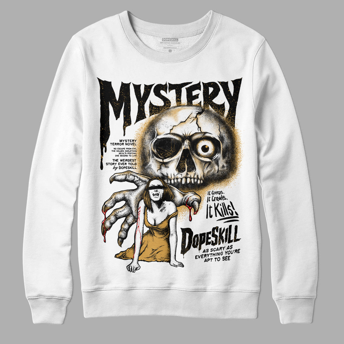 Gratitude 11s superstreetwear Sweatshirt Mystery Ghostly Grasp Graphic