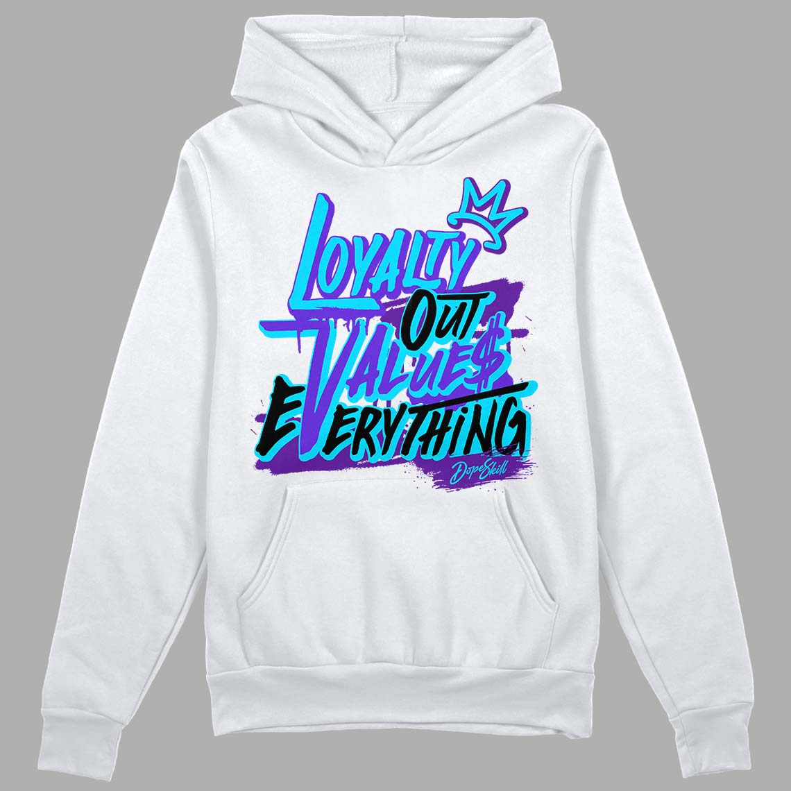 Aqua 6s superstreetwear Hoodie Sweatshirt LOVE Graphic