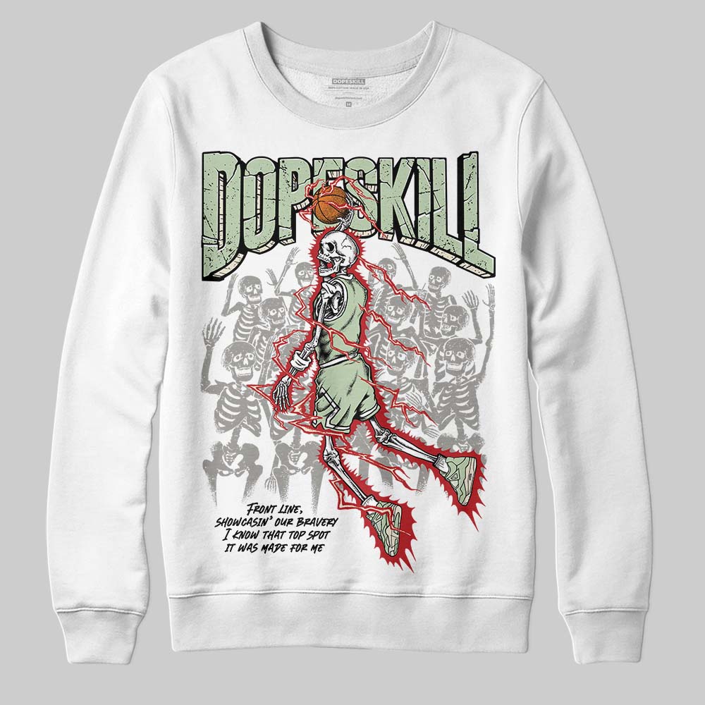 Seafoam 4s 2025 superstreetwear Sweatshirt Thunder Dunk Graphic