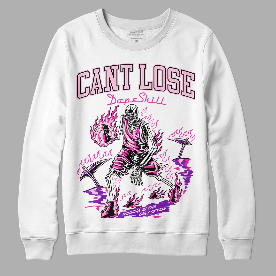 Triple Pink Dunk Low superstreetwear Sweatshirt Cant Lose Graphic