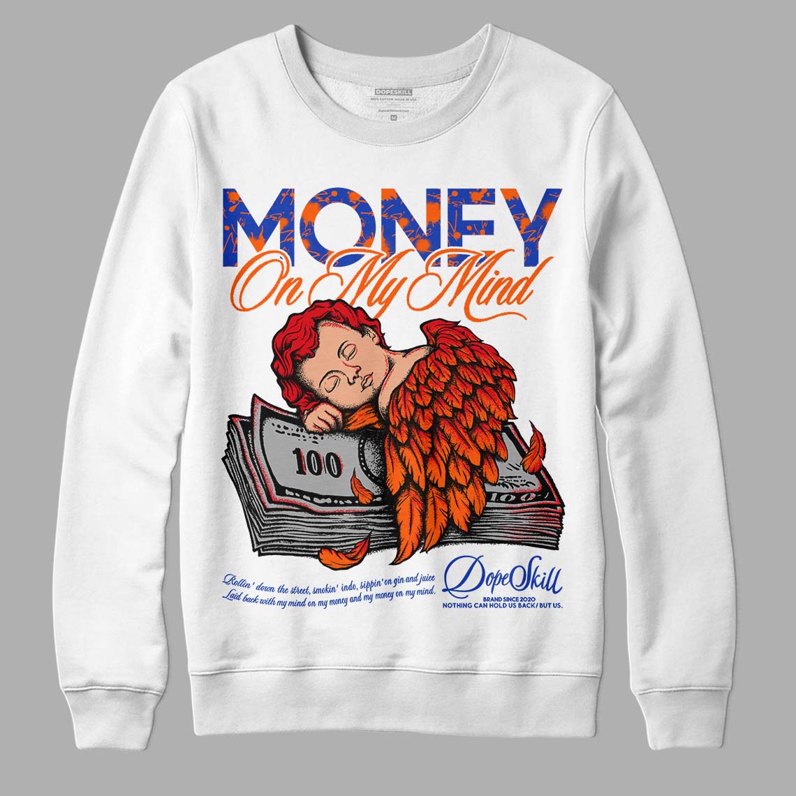 Dunk Low Futura Orange Blaze superstreetwear Sweatshirt MOMM Graphic