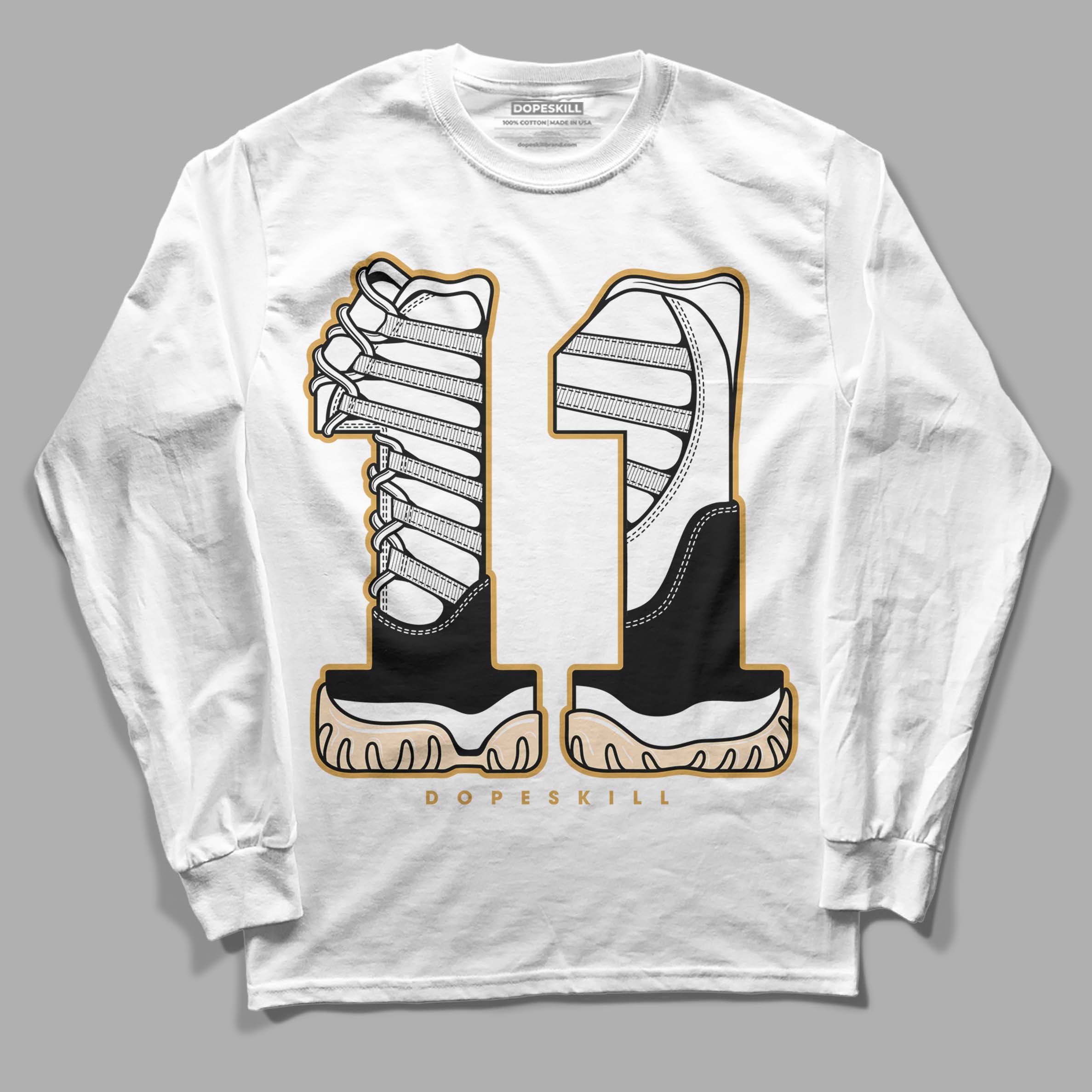 Gratitude 11s superstreetwear Long Sleeve T-Shirt No.11 Graphic