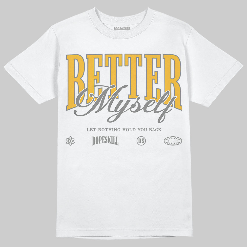 9060 Varsity Gold superstreetwear T-Shirt Better Myself Graphic