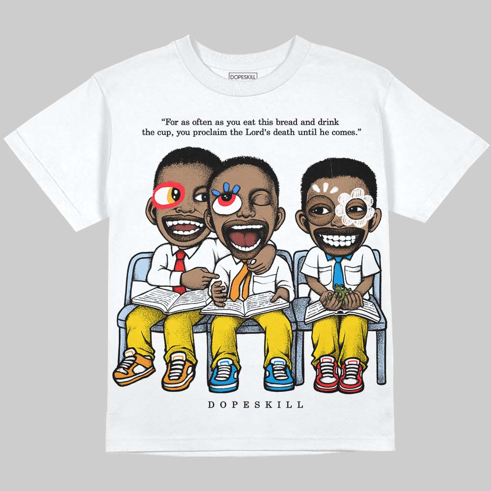 Yellow Ochre 6s superstreetwear Oversize Print T-Shirt First Sunday Graphic