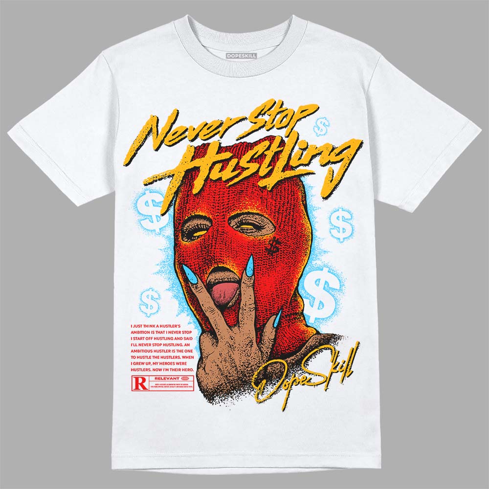 Red Collection superstreetwear T-Shirt Never Stop Hustling Graphic