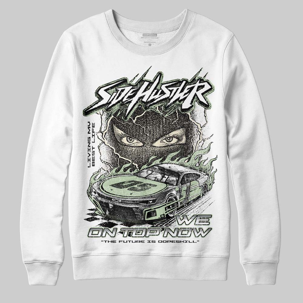 Seafoam 4s 2025 superstreetwear Sweatshirt New Side Hustler Graphic