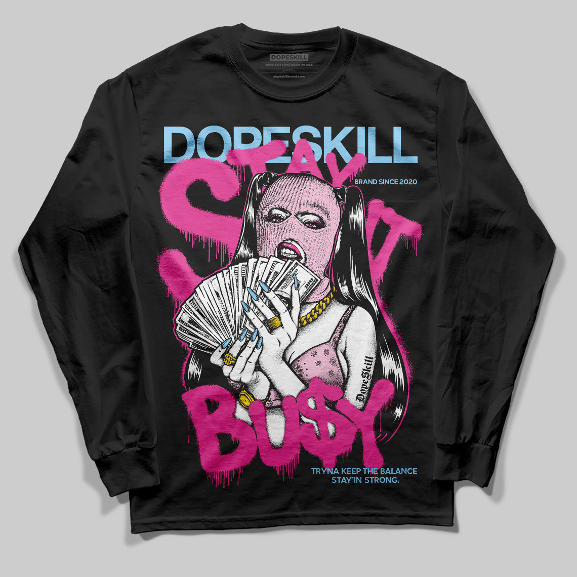 Doernbecher 6s superstreetwear Long Sleeve T-Shirt Stay It Busy Graphic