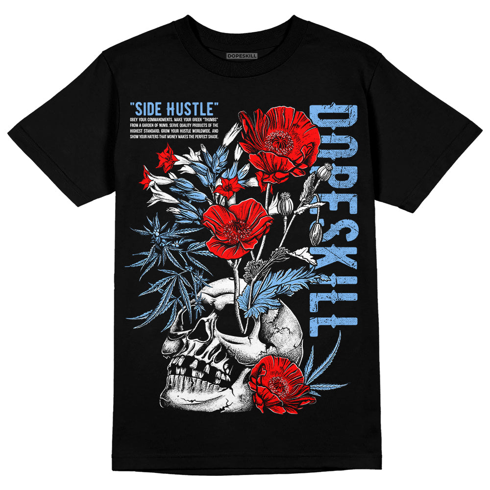 Powder Blue 9s superstreetwear T-Shirt Side Hustle Graphic