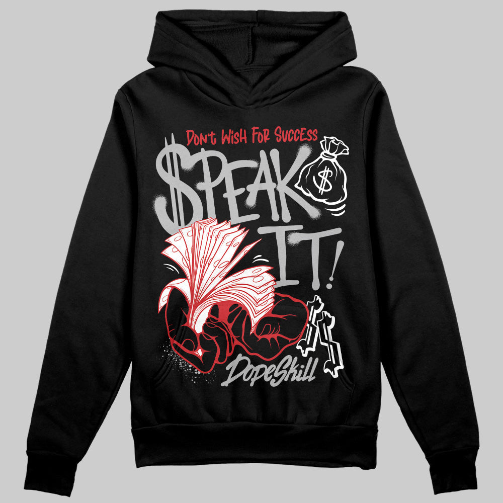 Black Cement 3s superstreetwear Hoodie Sweatshirt Speak It Graphic