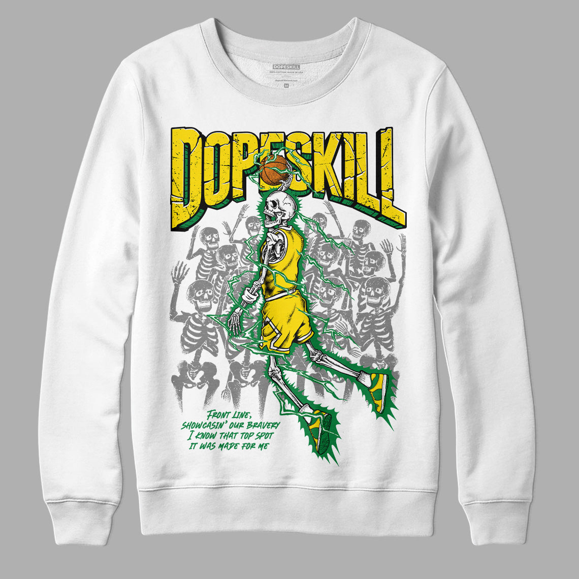 Dunk Low Reverse Brazil superstreetwear Sweatshirt Thunder Dunk Graphic
