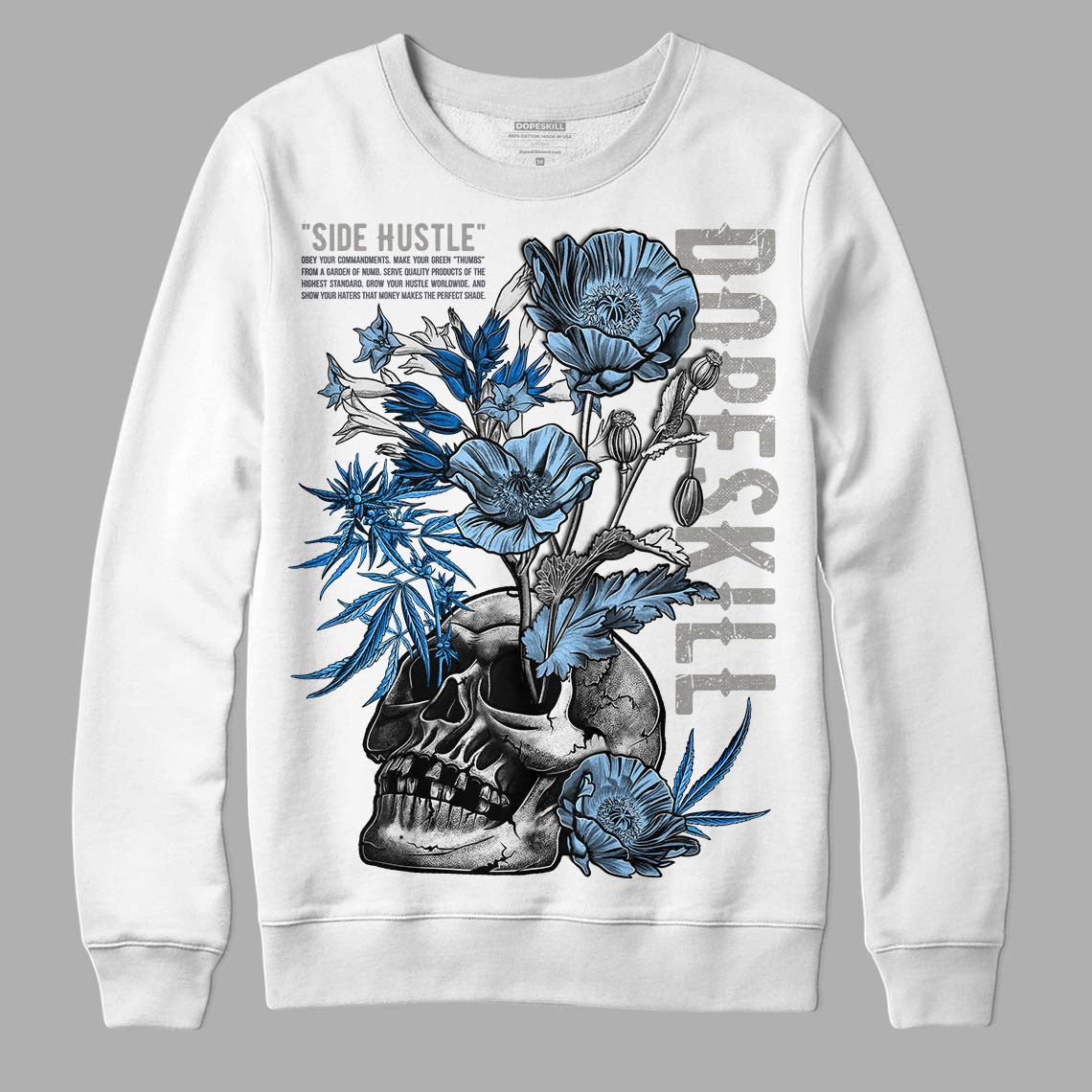Cool Grey 6s superstreetwear Sweatshirt Side Hustle Graphic