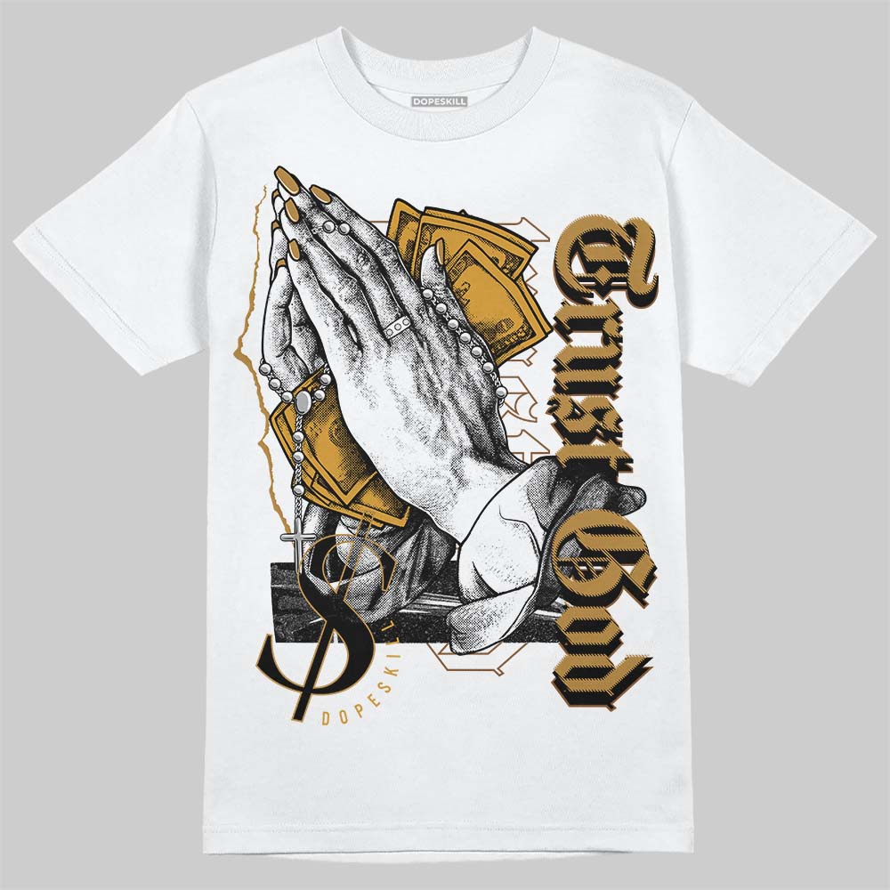 Wheat 13s superstreetwear T-Shirt Trust God Graphic