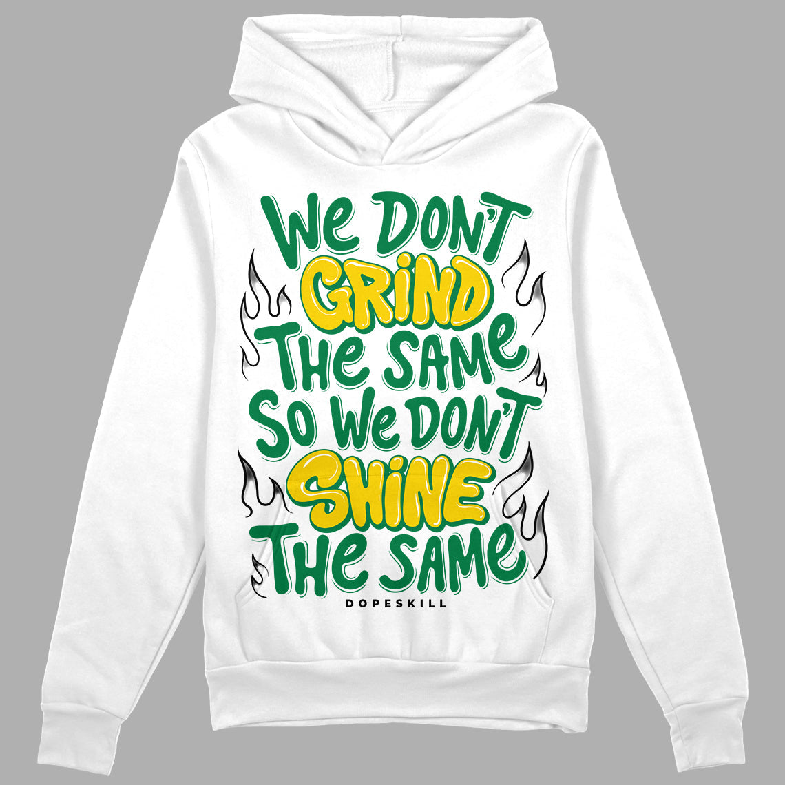 Lucky Green 5s superstreetwear Hoodie Sweatshirt Grind Shine Graphic