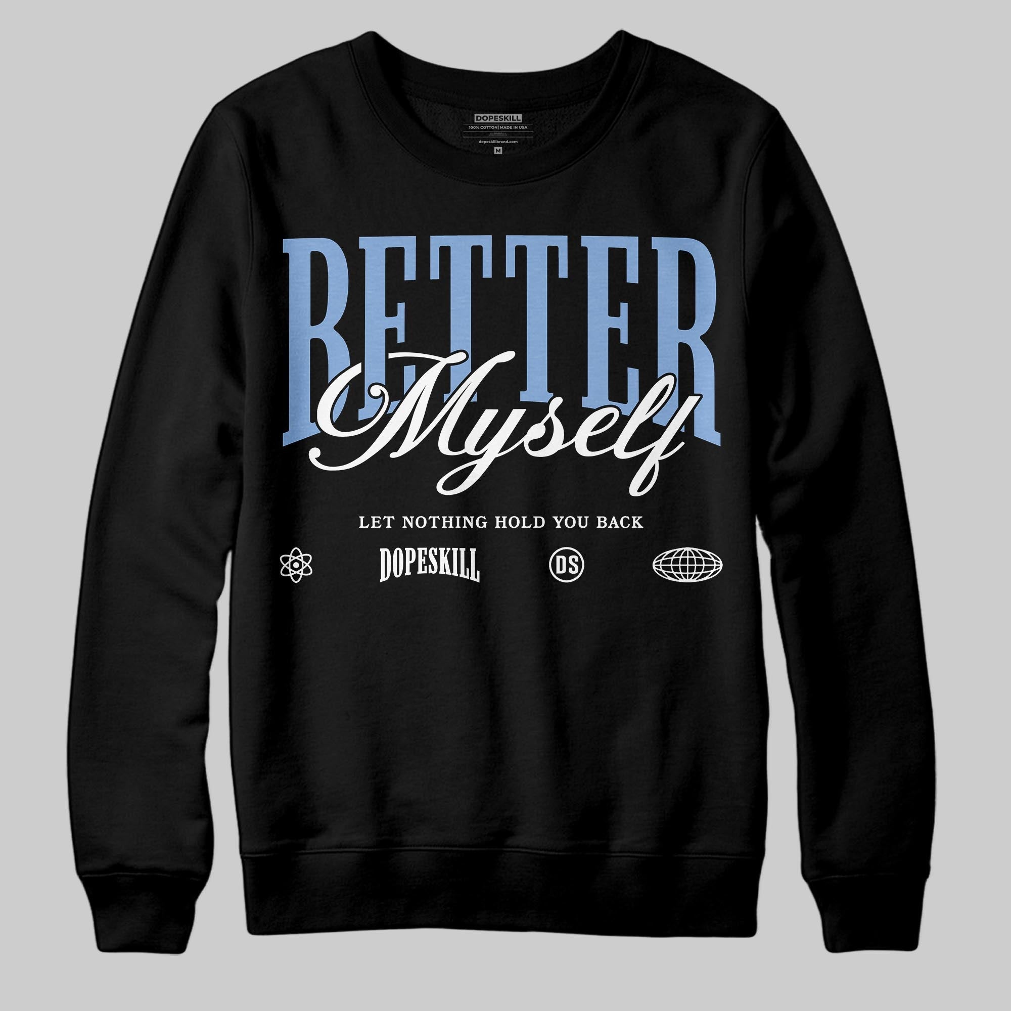 Forget Me Not 4s superstreetwear Sweatshirt Better Myself Graphic