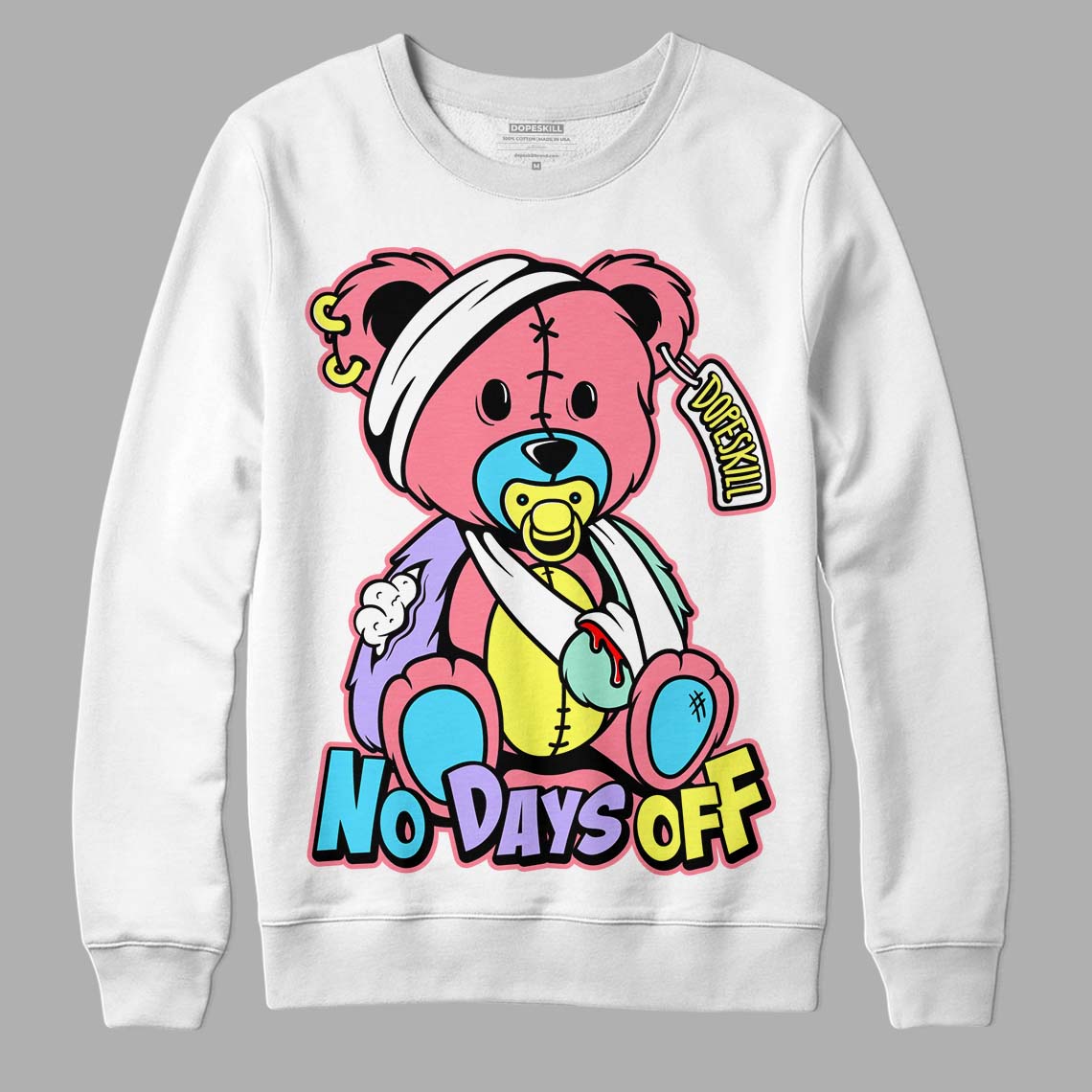 Candy Easter Dunk Low superstreetwear Sweatshirt Hurt Bear Graphic