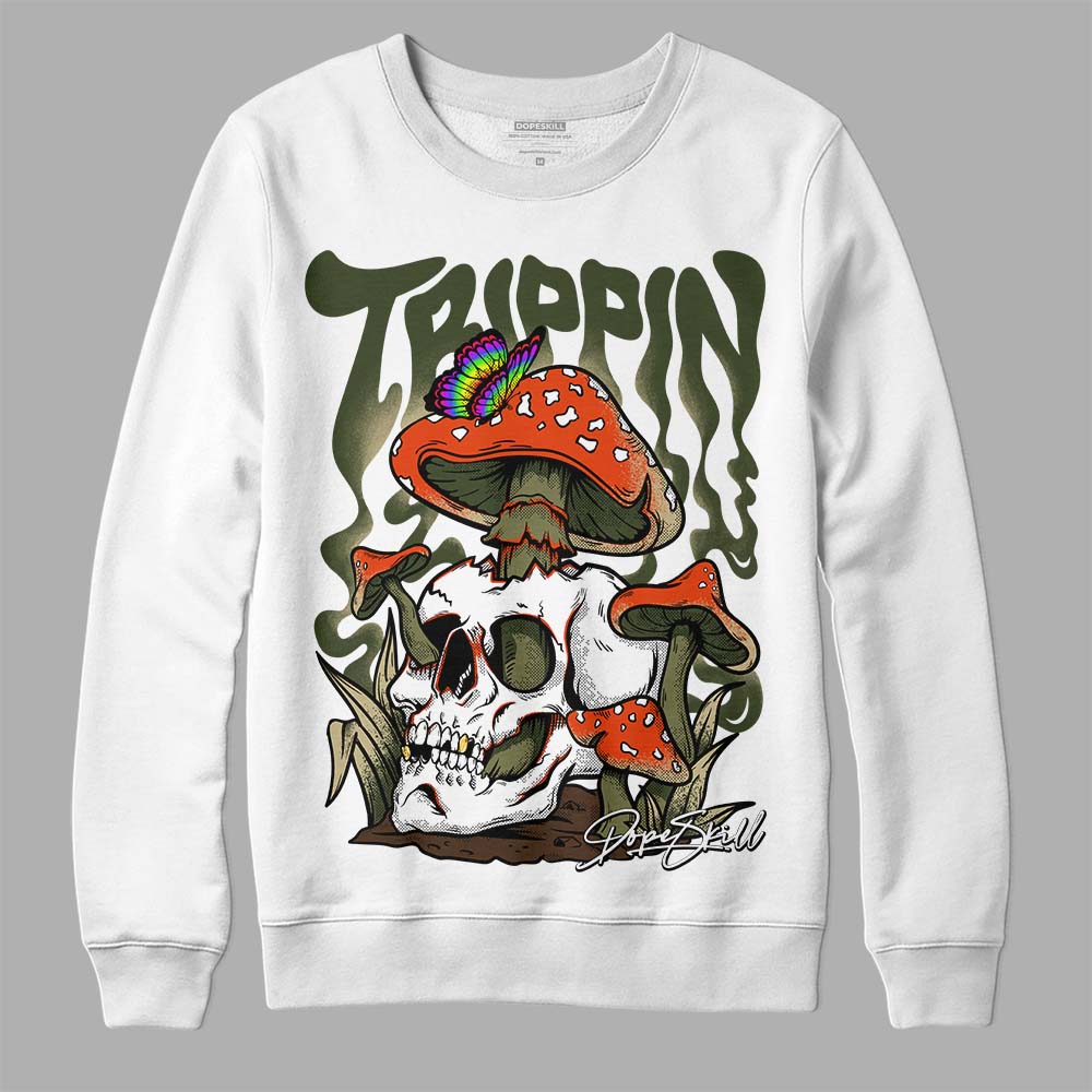 Olive Collection superstreetwear Sweatshirt Trippin Graphic