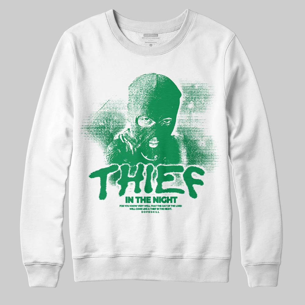 Green Collection superstreetwear Sweatshirt Thief In The Night Graphic