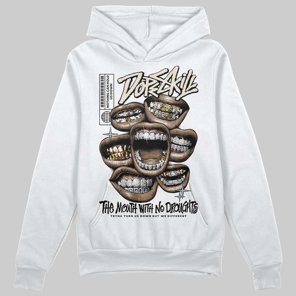 Reverse Metallic 5s superstreetwear Hoodie Sweatshirt The Mouth With No Droughts Graphic