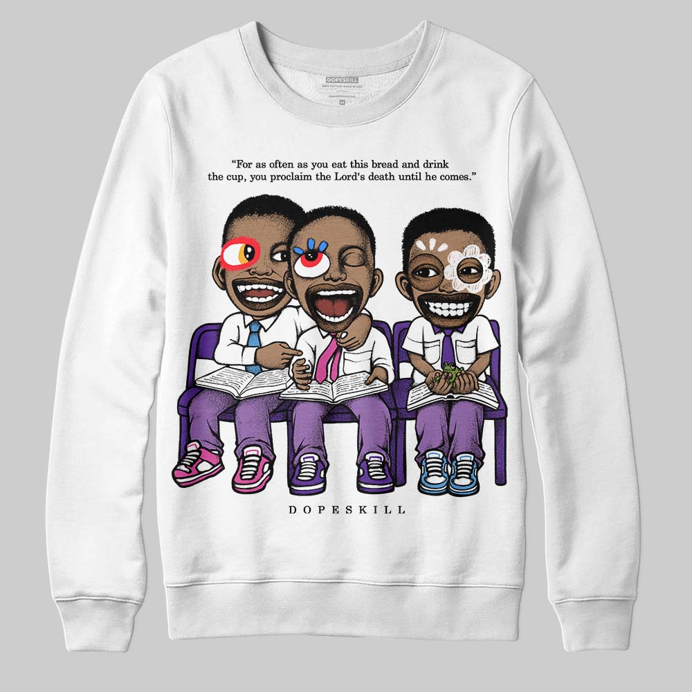 PURPLE Collection superstreetwear Sweatshirt First Sunday Graphic