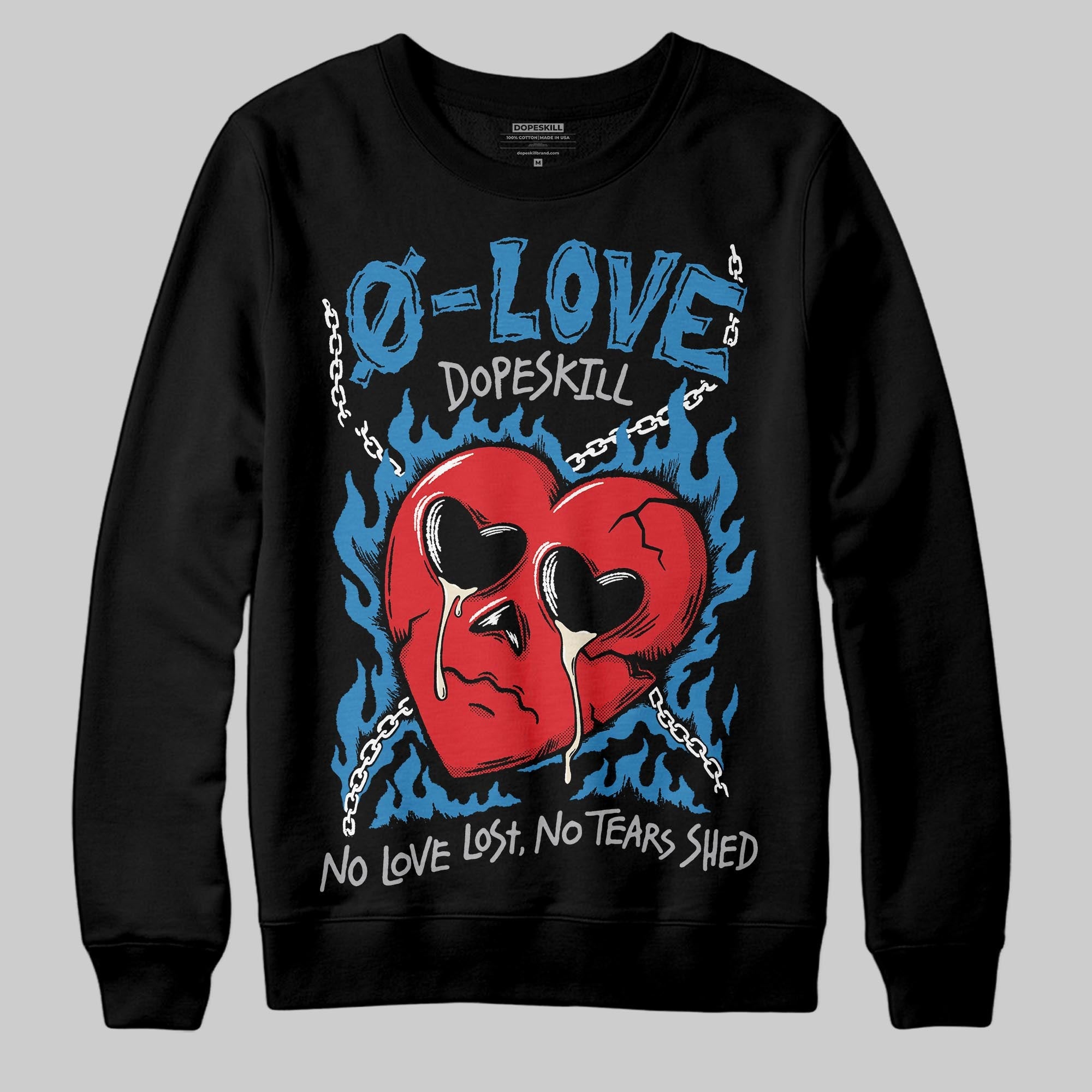 Rare Air 3s superstreetwear Sweatshirt Crying Heart Graphic