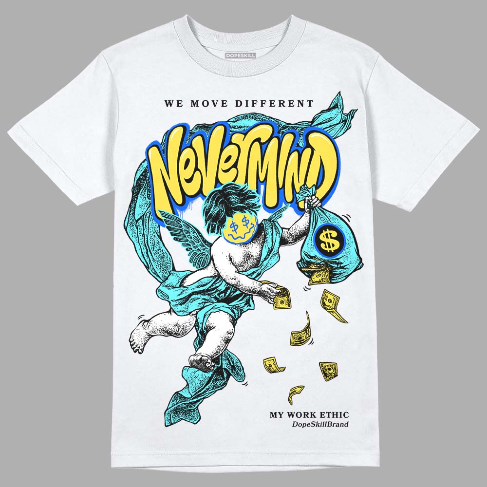 Aqua 5s superstreetwear T-Shirt Nevermind Graphic