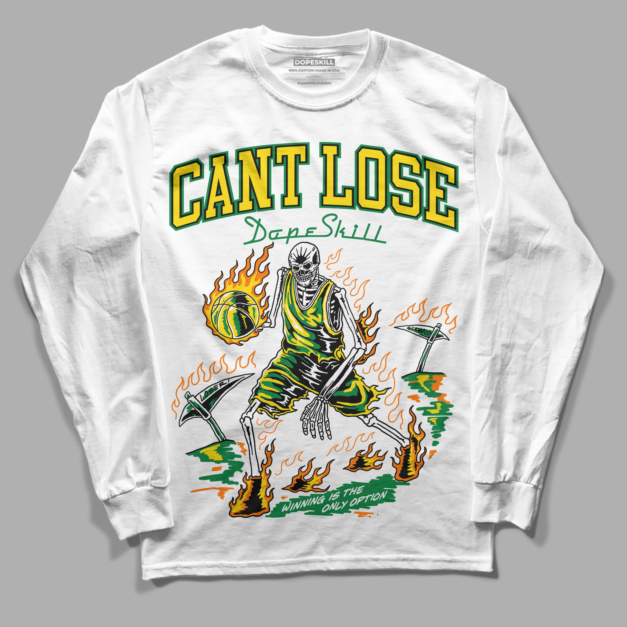 Dunk Low Reverse Brazil superstreetwear Long Sleeve T-Shirt Cant Lose Graphic