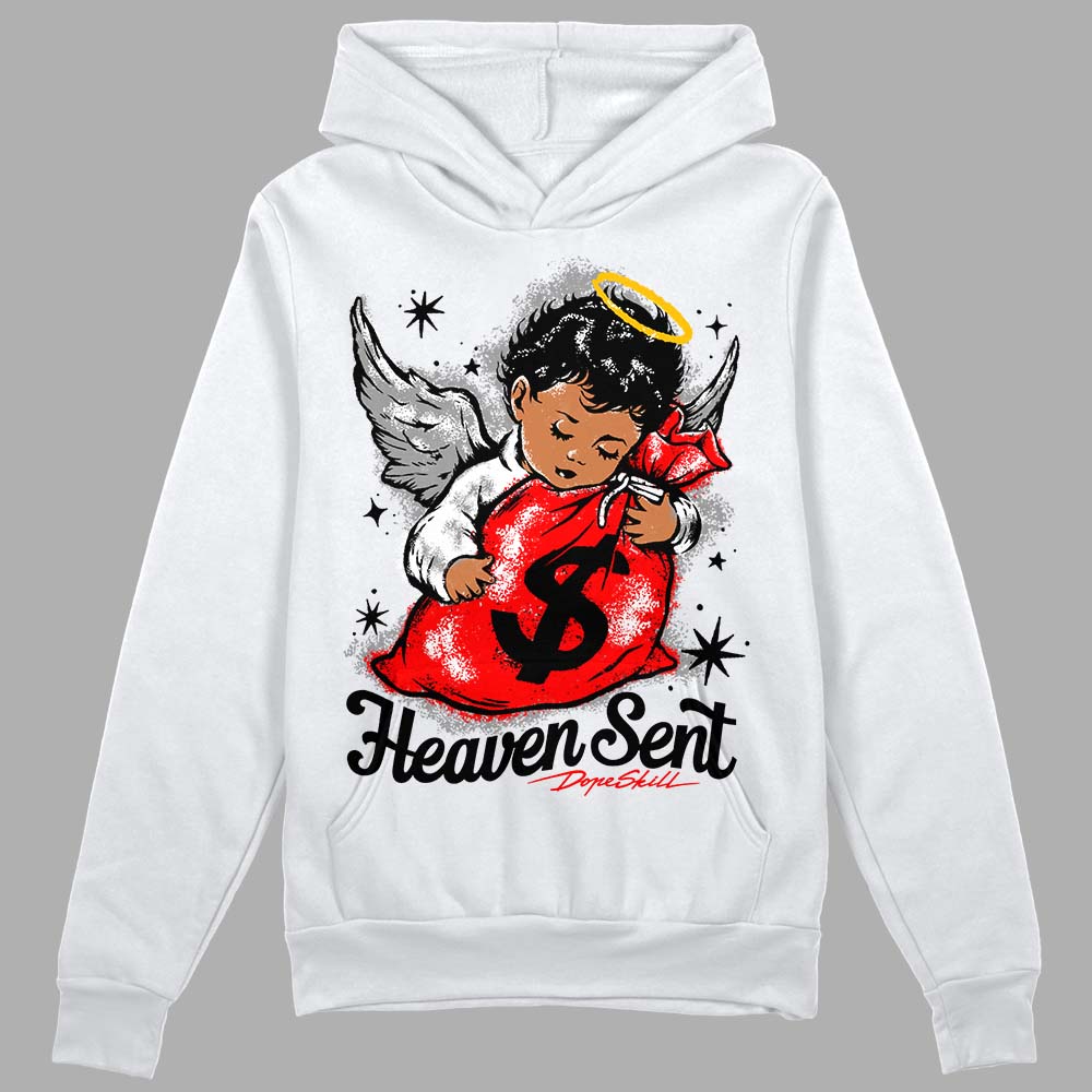 Black and White Collection superstreetwear Hoodie Sweatshirt Heaven Sent Graphic