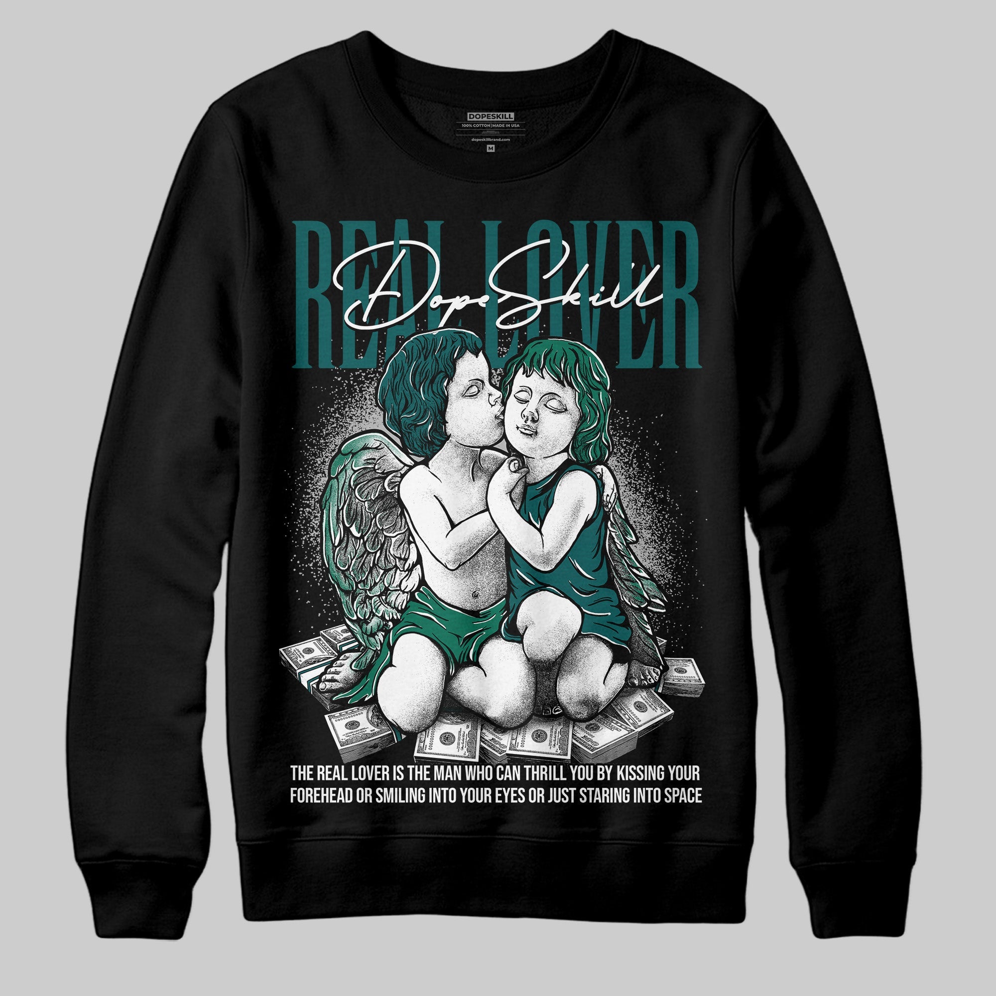 Gel 1130 White Dark Neptune superstreetwear Sweatshirt Real Lover Graphic