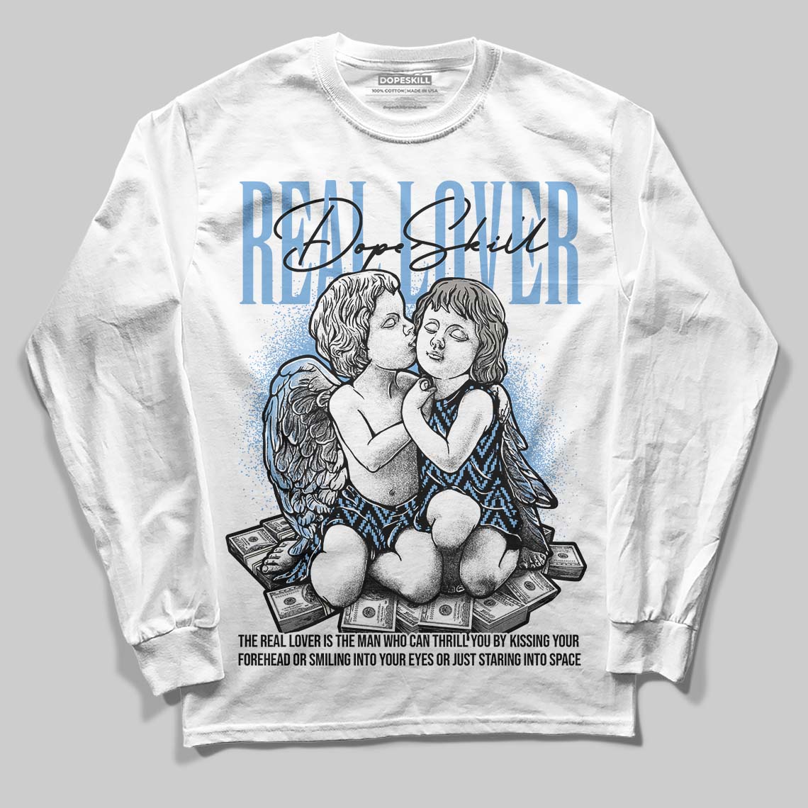 Melo 12s superstreetwear Long Sleeve T-Shirt Real Lover Graphic