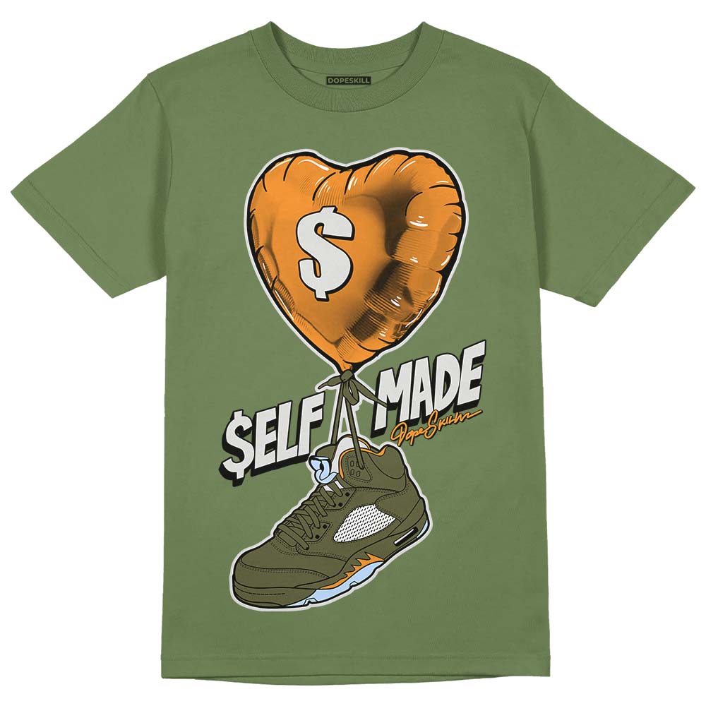 Olive 5s superstreetwear Olive T-shirt Self Made Graphic