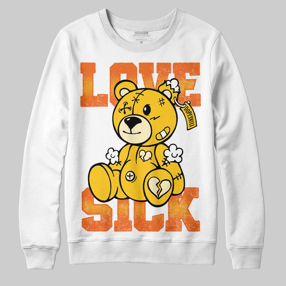 Yellow Collection superstreetwear Sweatshirt Love Sick Graphic