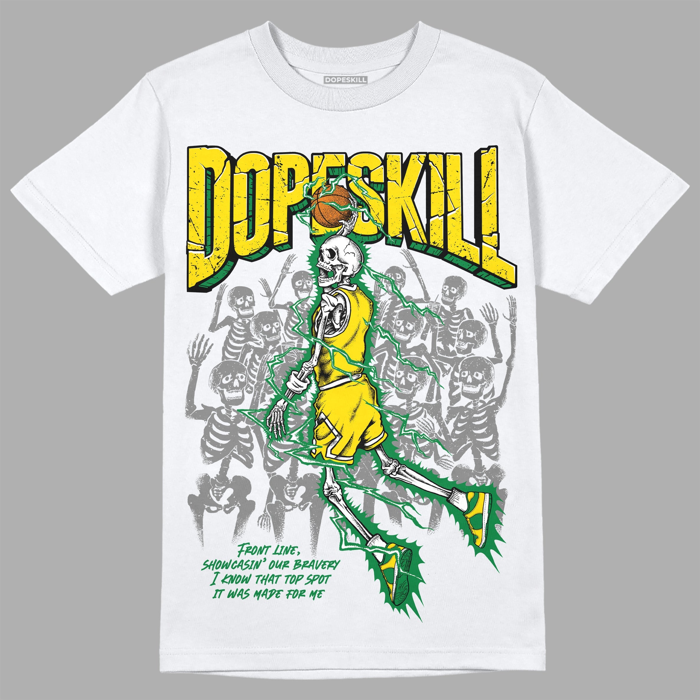 Dunk Low Reverse Brazil superstreetwear T-Shirt Thunder Dunk Graphic