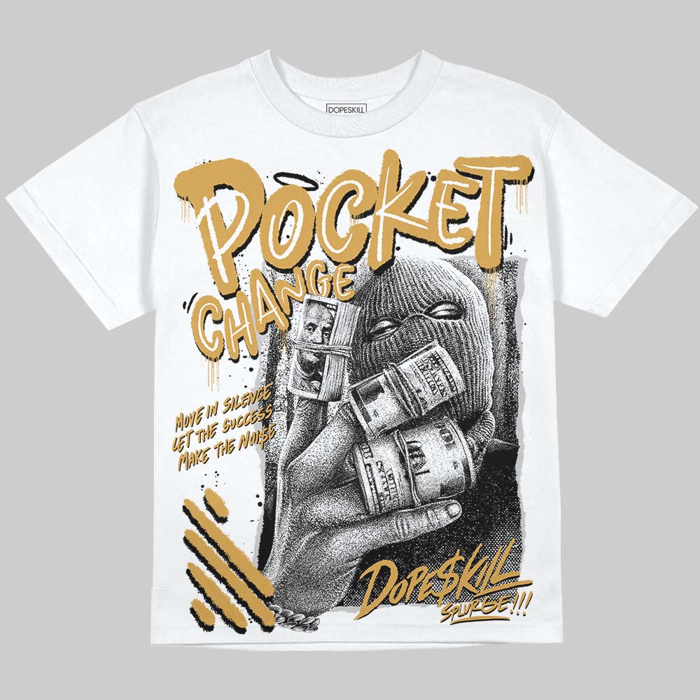 Gratitude 11s superstreetwear Oversize Print T-Shirt Pocket Change Graphic