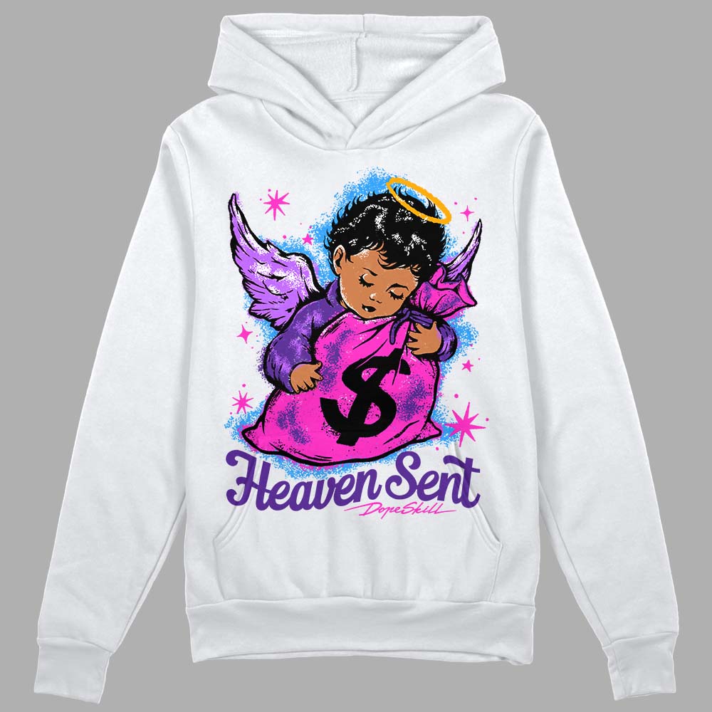 PURPLE Collection superstreetwear Hoodie Sweatshirt Heaven Sent Graphic