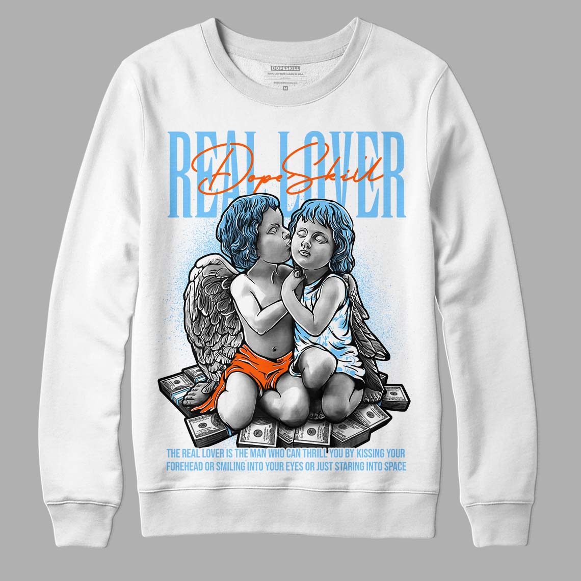 Dunk Low Futura University Blue superstreetwear Sweatshirt Real Lover Graphic
