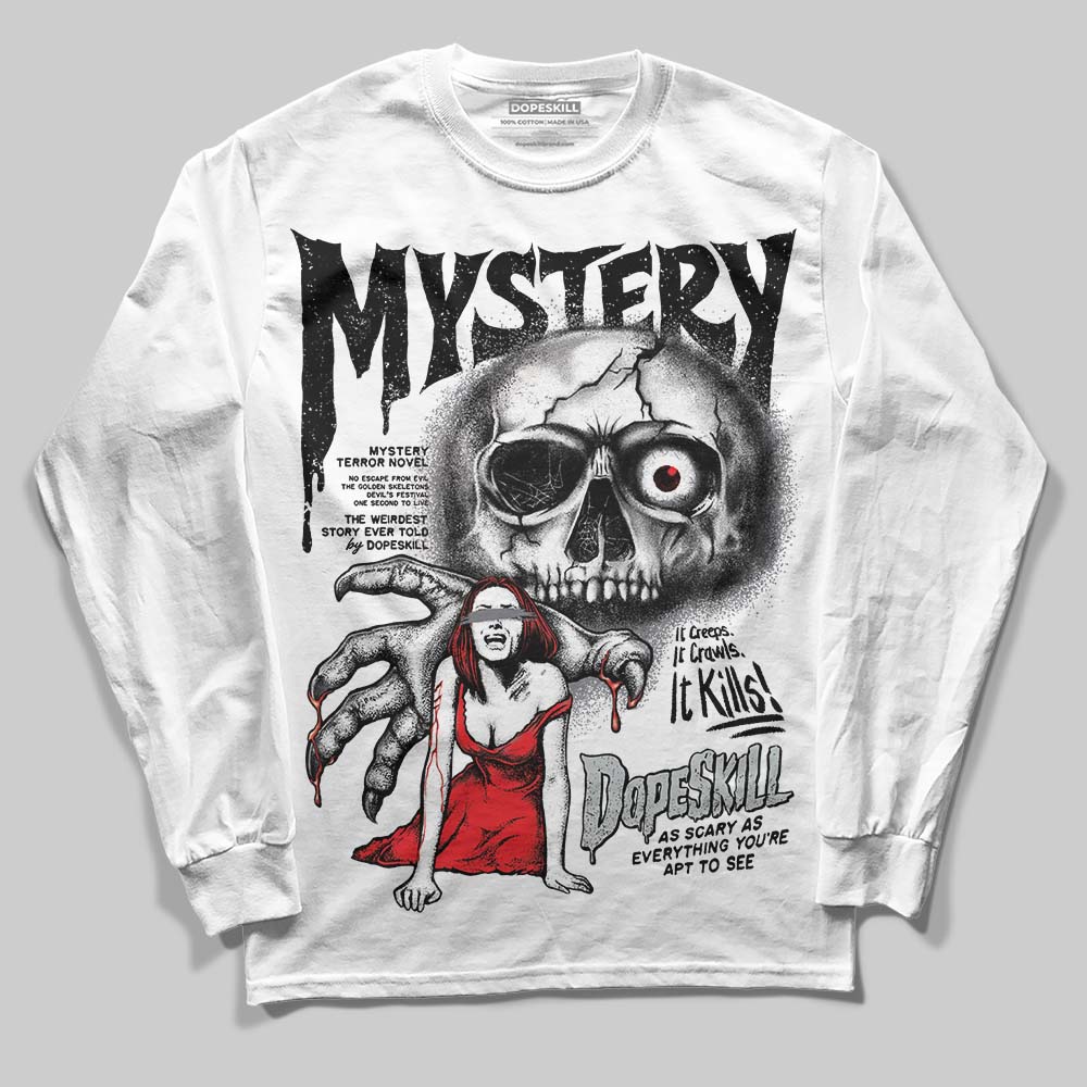 Fear 4s superstreetwear Long Sleeve T-Shirt Mystery Ghostly Grasp Graphic