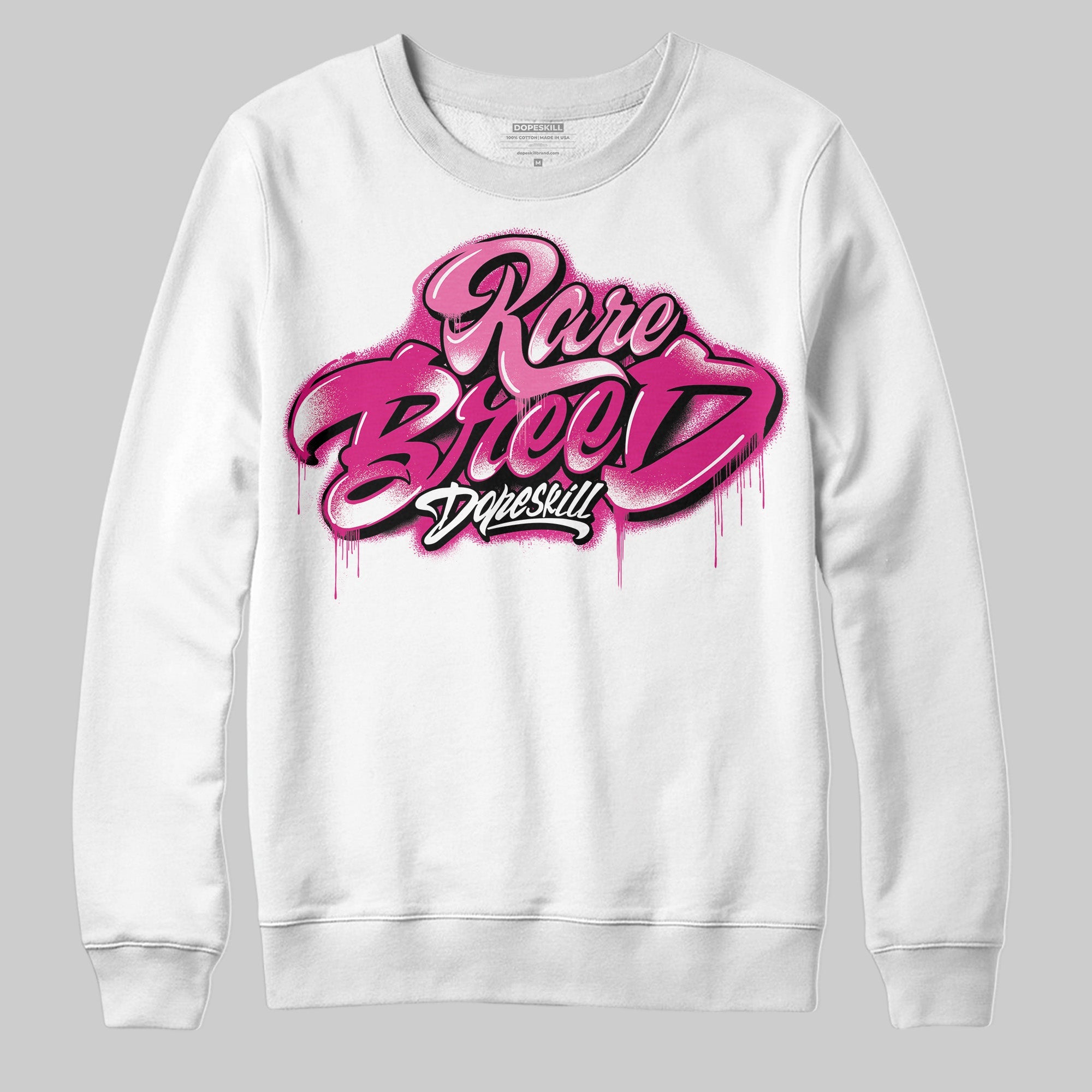 Rick RO Pink Leather Sneakers superstreetwear Sweatshirt Rare Breed Type Graphic