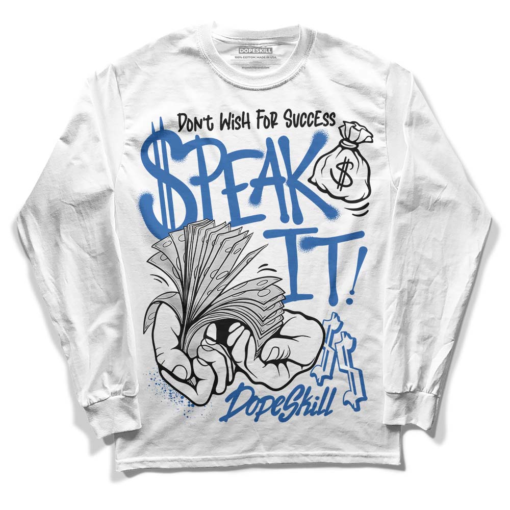 Space Jam 11s superstreetwear Long Sleeve T-Shirt Speak It Graphic
