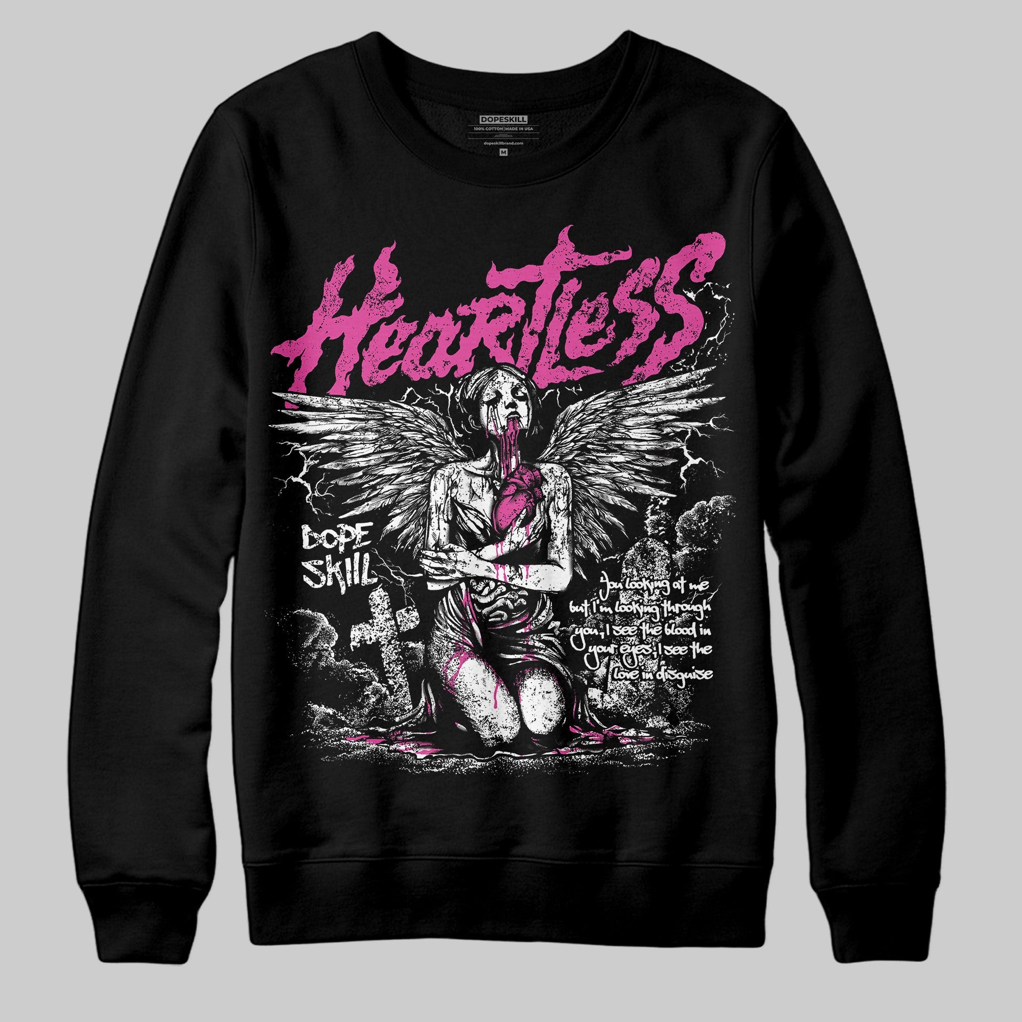 Dunk Active Fuchsia superstreetwear Sweatshirt Heartless Graphic