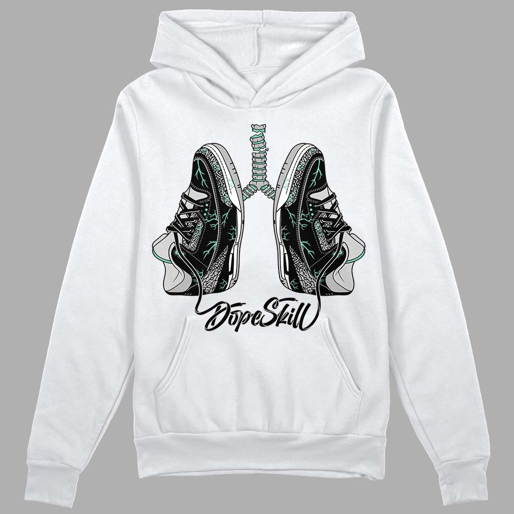 Green Glow 3s superstreetwear Hoodie Sweatshirt Breathe Graphic