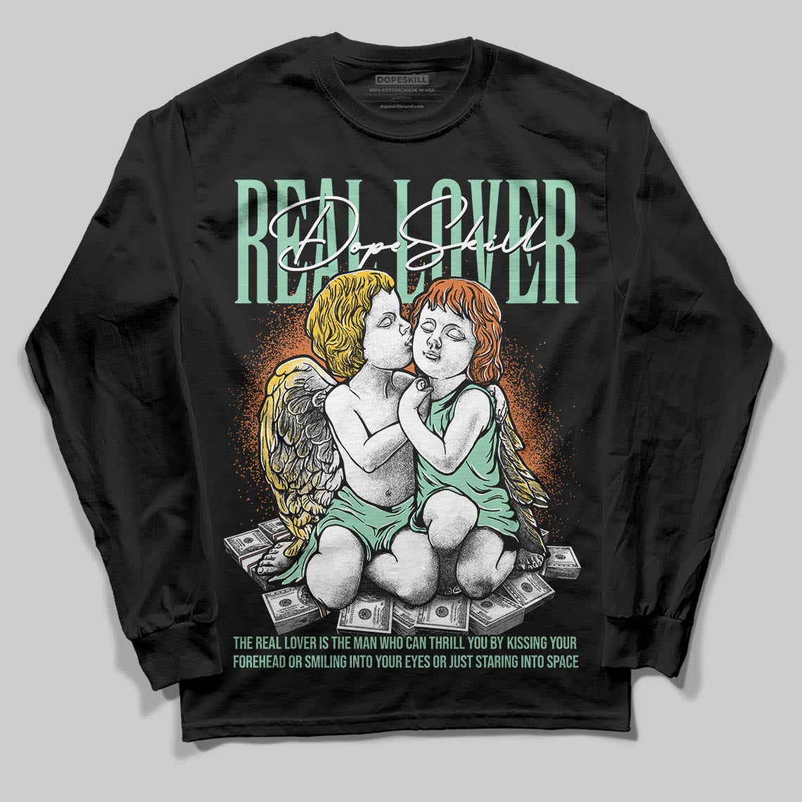 SB Dunk a??Rodeoa?? superstreetwear Long Sleeve T-Shirt Real Lover Graphic