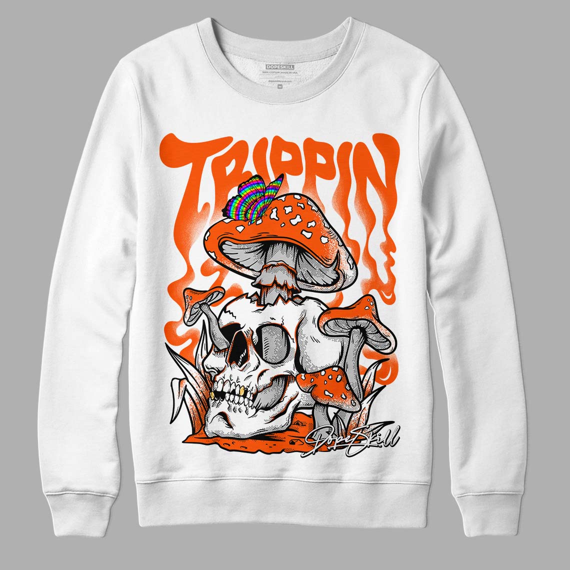 Orange Milk superstreetwear Sweatshirt Trippin Graphic