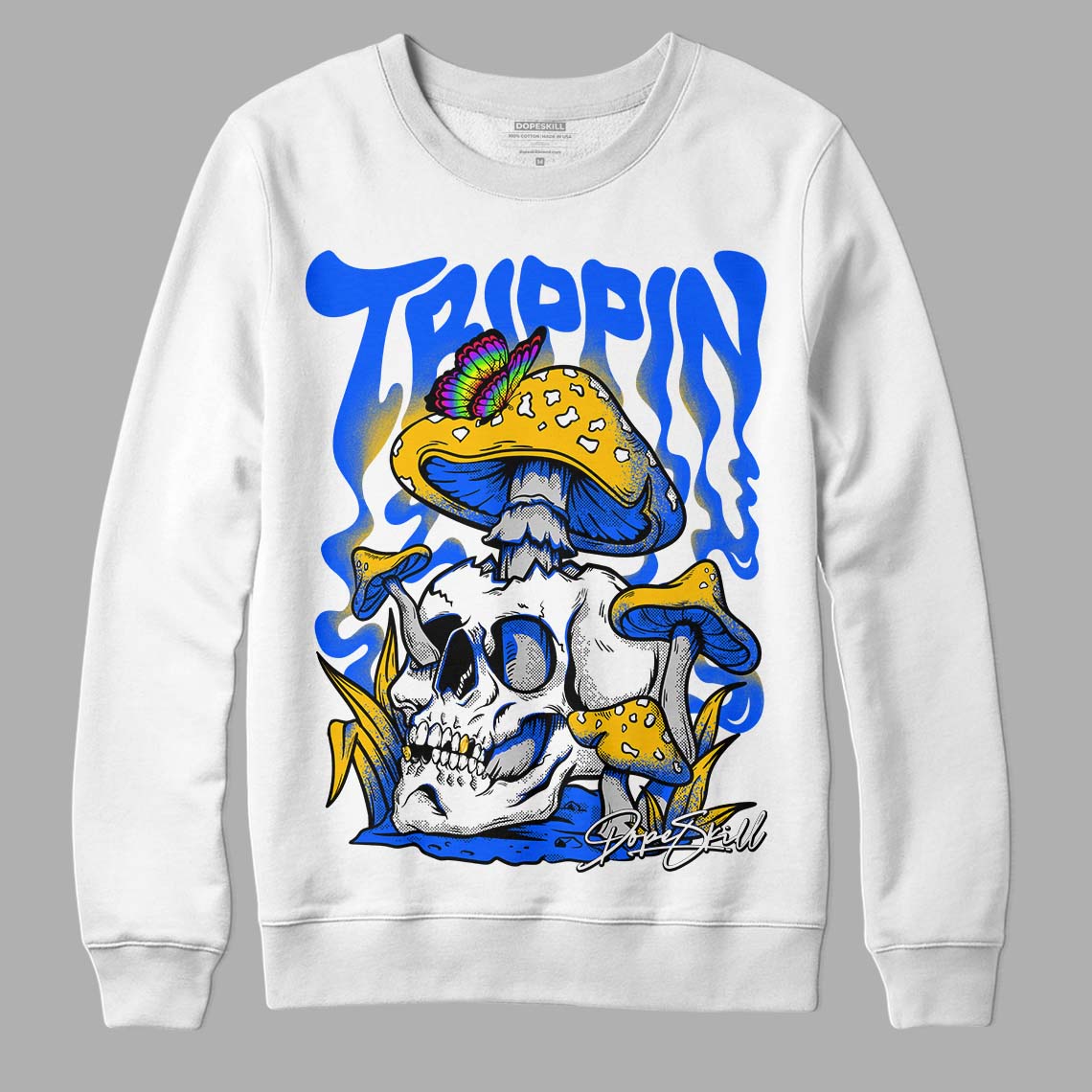 Royal Blue Collection superstreetwear Sweatshirt Trippin Graphic
