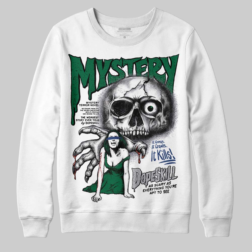 GT-2160 Shamrock Green superstreetwear Sweatshirt Mystery Ghostly Grasp Graphic