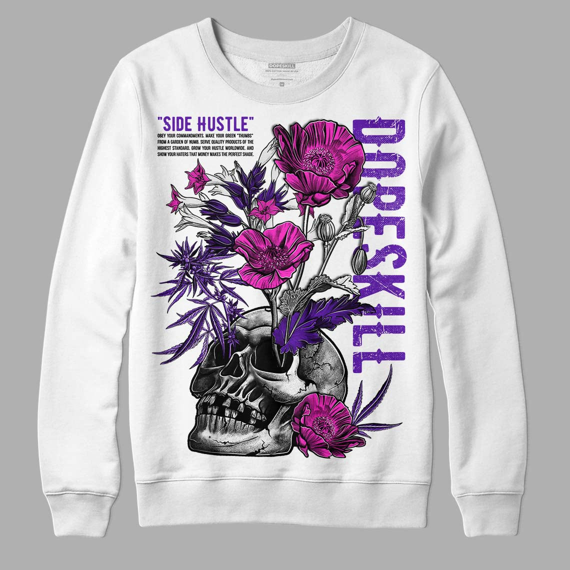 Court Purple 13s superstreetwear Sweatshirt Side Hustle Graphic