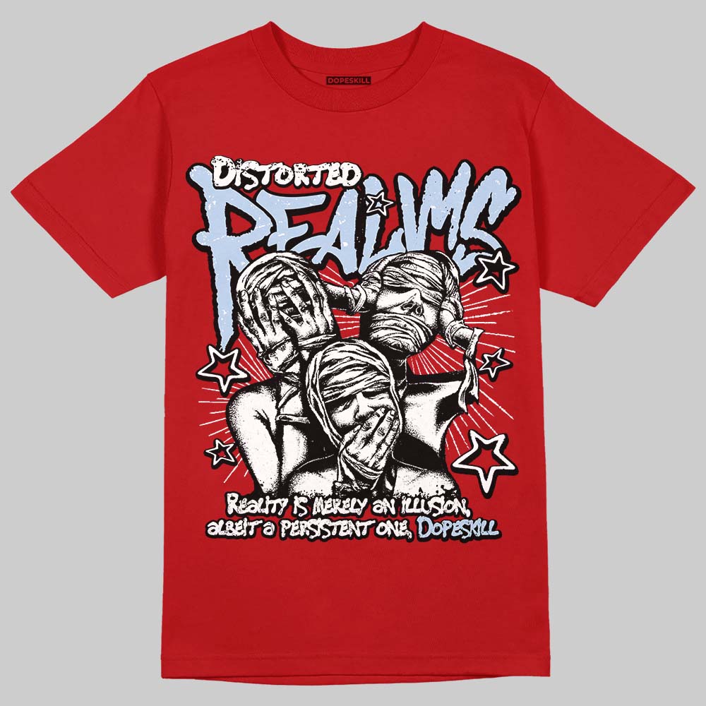 Cherry 11s superstreetwear T-Shirt Distorted Realms Graphic